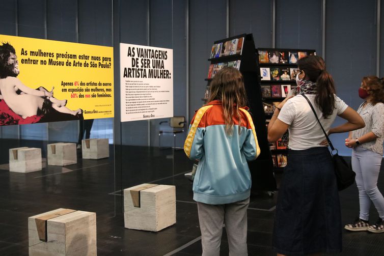 Visitação do público no acervo permanente do Museu de Arte de São Paulo - Masp 