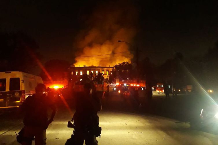 Incêndio no Museu Nacional