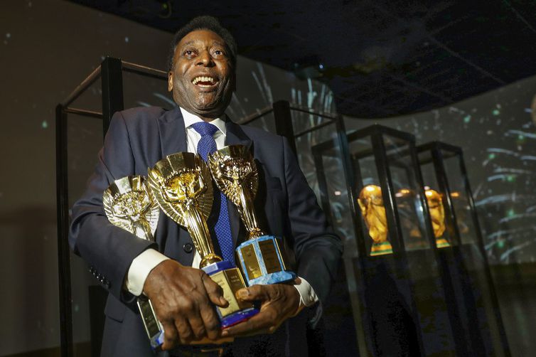 Com três títulos, Pelé é o maior ganhador de Copa do Mundo