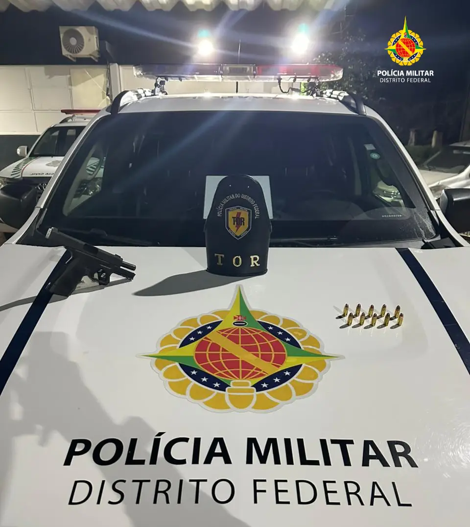 Motorista é preso por porte ilegal de arma de fogo em bloqueio na BR-080