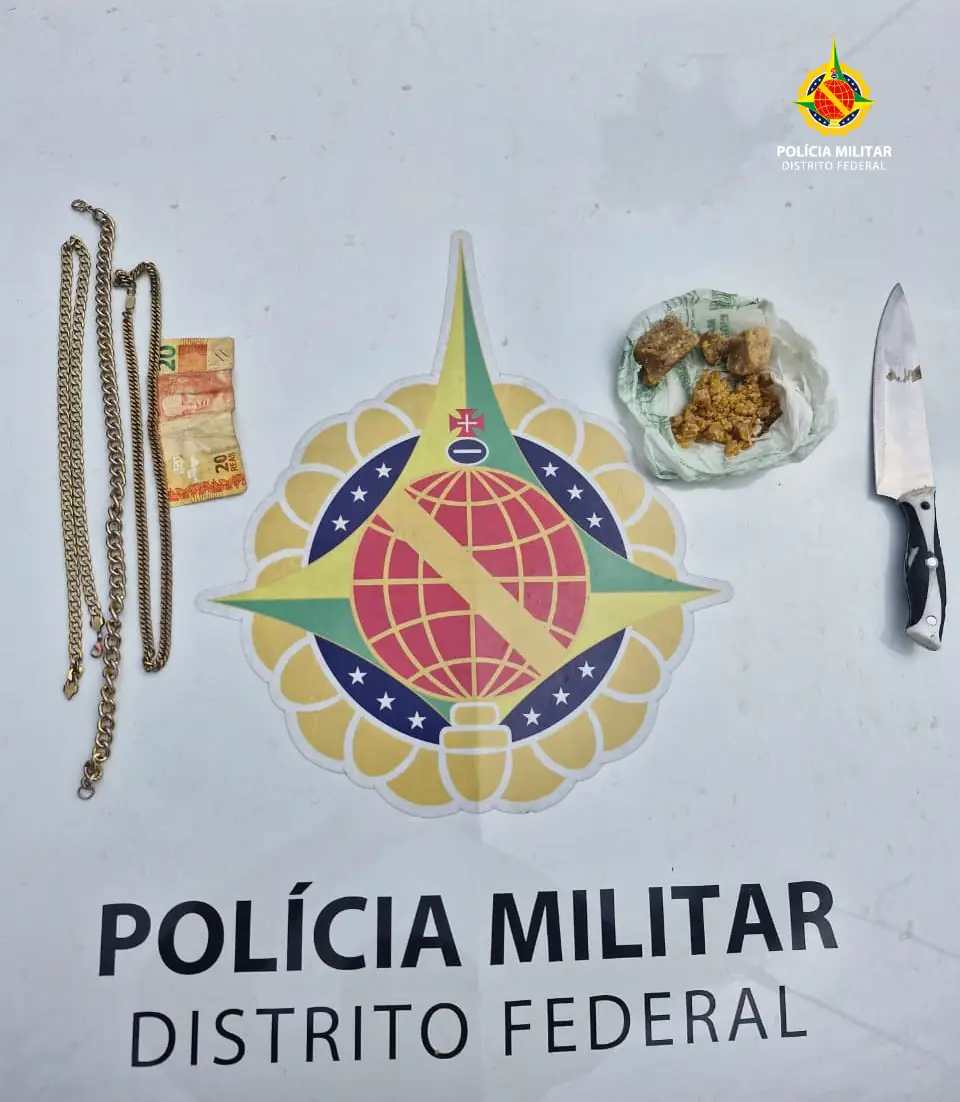 PMDF prende dois suspeitos de tráfico de drogas com apoio de drone em Ceilândia
