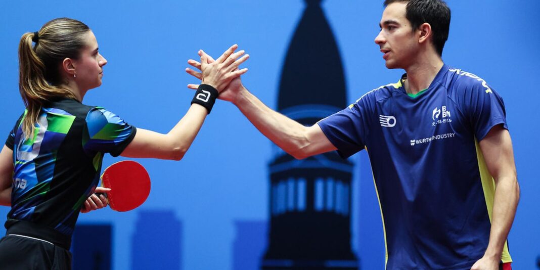 Tênis de mesa: Brasil lidera no Mundial por equipes em Londres