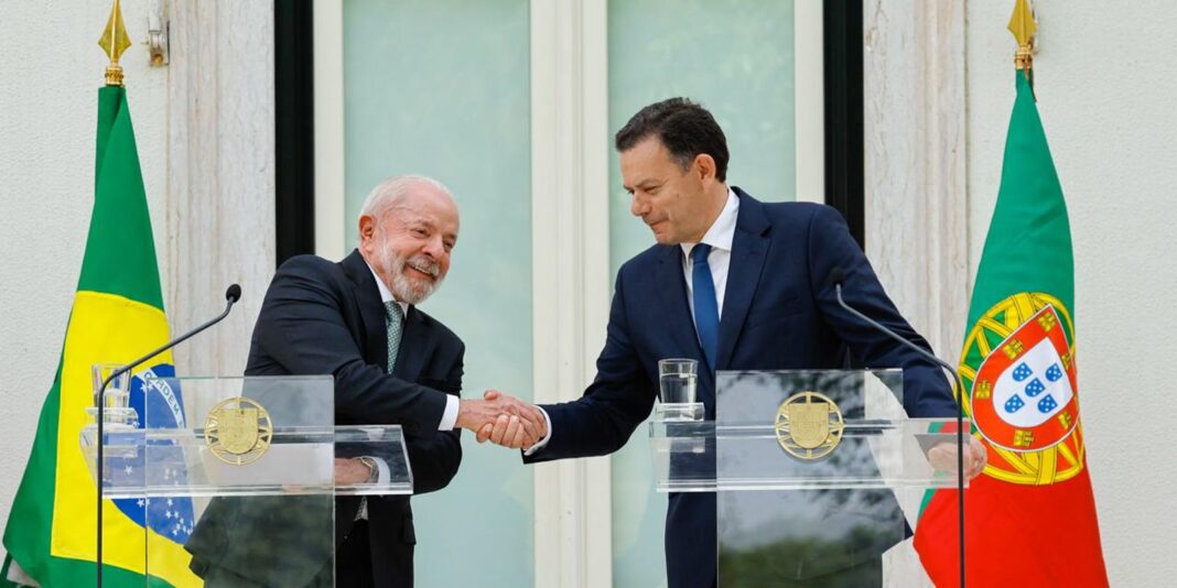 Lula defende a atuação de empresas brasileiras em Portugal