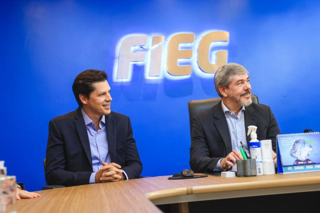 Daniel Vilela reforça colaboração com setor industrial para fortalecer a economia de Goiás