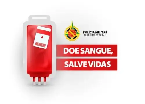 PMDF pede doações de sangue para Eliane Pereira Araújo Oliveira, esposa de policial militar