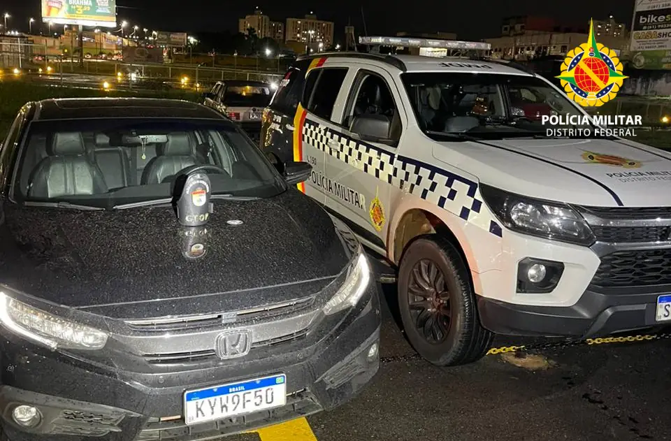 PMDF recupera veículo roubado em Samambaia e apreende menores reincidentes em Recanto das Emas