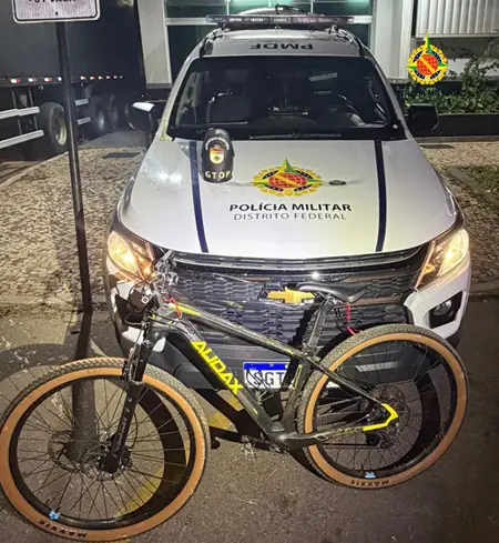 PMDF prende homem por furtos e recupera bicicleta avaliada em R$ 20 mil no Recanto das Emas