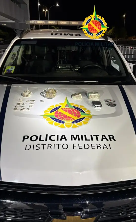 PMDF prende homem por tráfico de drogas na Vila Buritis
