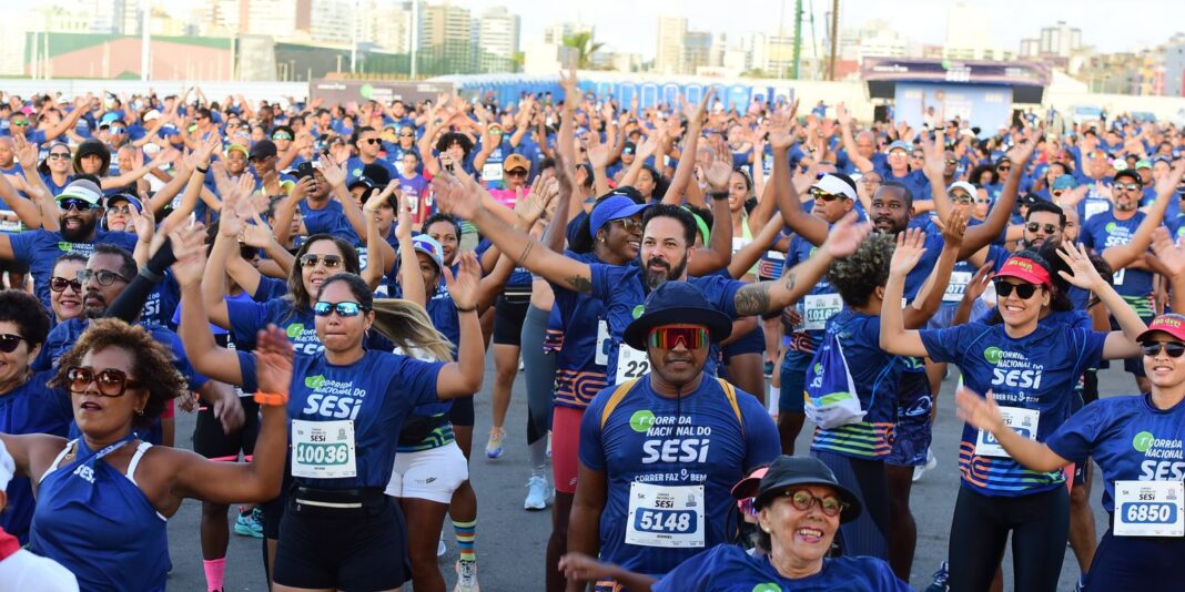 Corrida Nacional do Sesi alcança mais de 60 mil inscritos na segunda edição