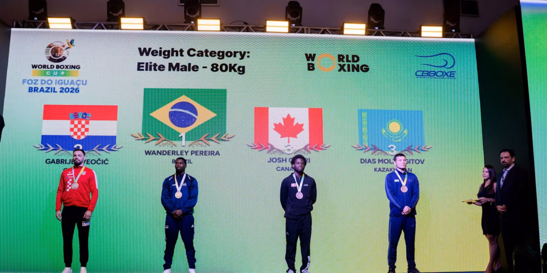 Brasil se destaca na etapa da Copa do Mundo de boxe com 4 medalhas de ouro e 5 de prata