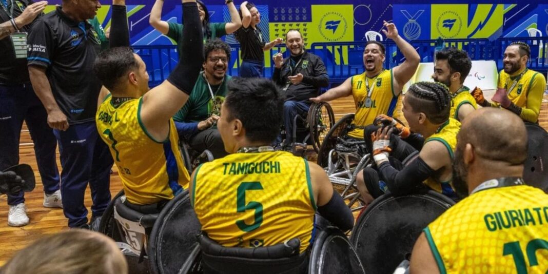 Seleção brasileira de rúgbi em cadeira de rodas vence torneio internacional