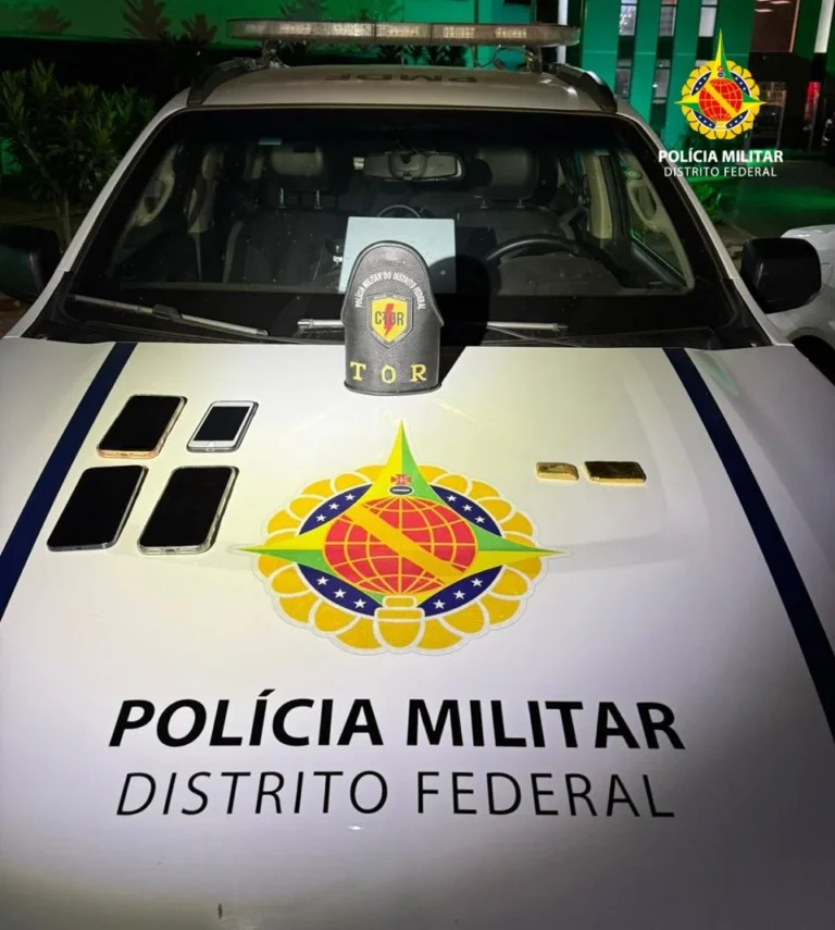 PMDF Intercepta Duas Barras de Ouro Avaliadas em Quase Meio Milhão de Reais em São Sebastião