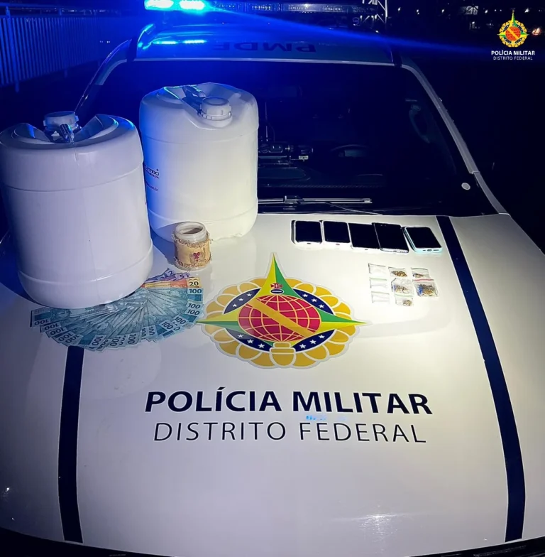 PMDF prende dois homens por tráfico de drogas no Recanto das Emas