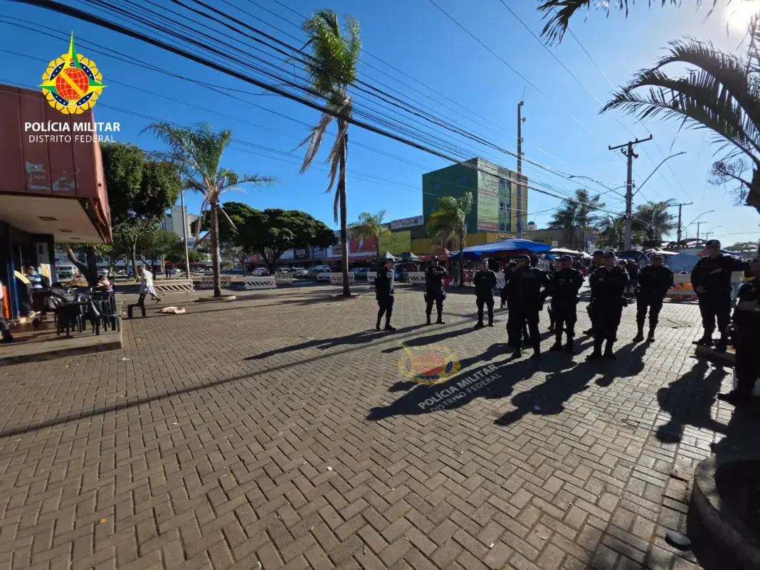 PMDF Reforça Ações Integradas para Mais Ordem e Segurança no Centro de Ceilândia