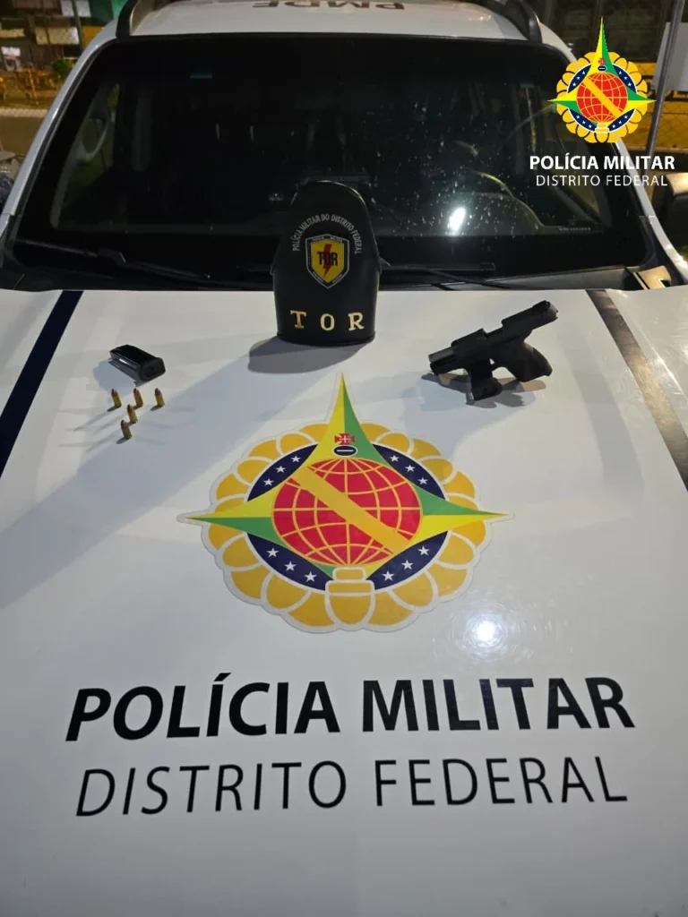 PMDF prende homem por porte ilegal de arma de fogo em São Sebastião