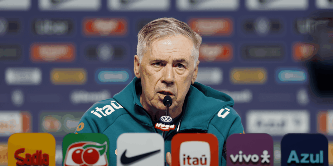 Ancelotti anuncia convocação para partida contra o Panamá e confirma presença de Neymar na Copa