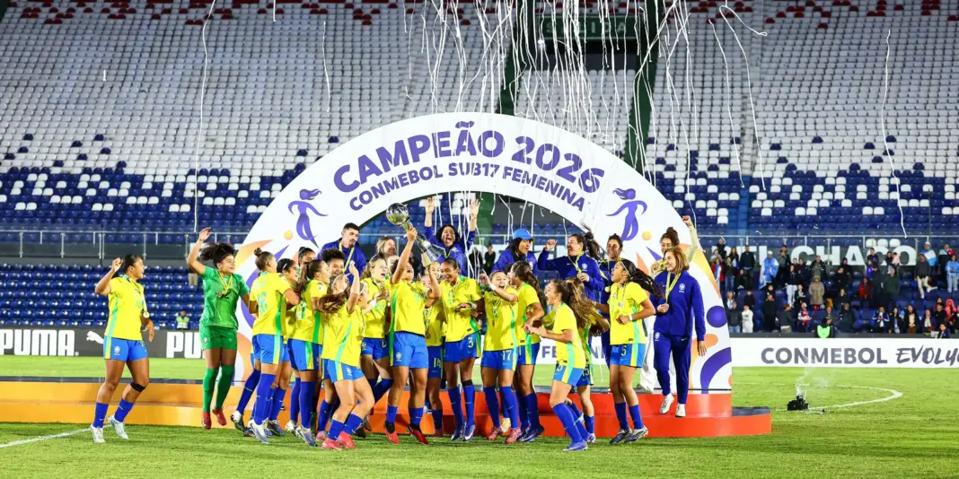 Brasil vence Argentina e conquista o Campeonato Sul-Americano Sub-17 Feminino