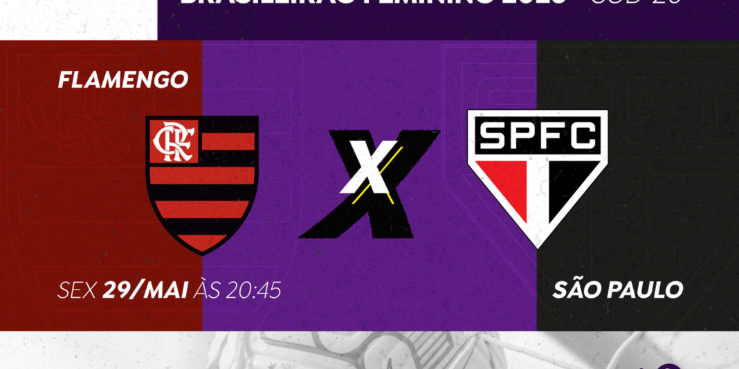 Brasileirão Feminino Sub-20: TV Brasil exibe partida entre Flamengo e São Paulo