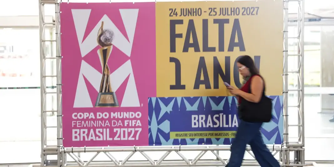 Brasília dá início à contagem regressiva de um ano para a Copa do Mundo Feminina