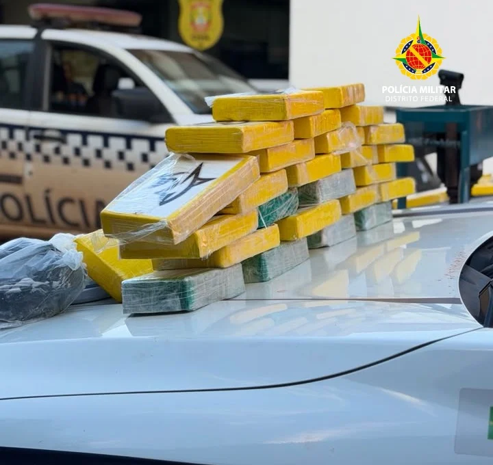PMDF e PMGO apreendem mais de R$ 2 milhões em drogas