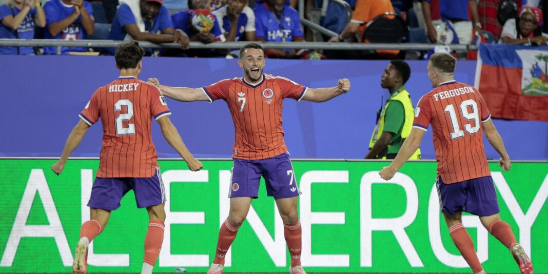 Escócia derrota Haiti e assume liderança do grupo do Brasil na Copa do Mundo