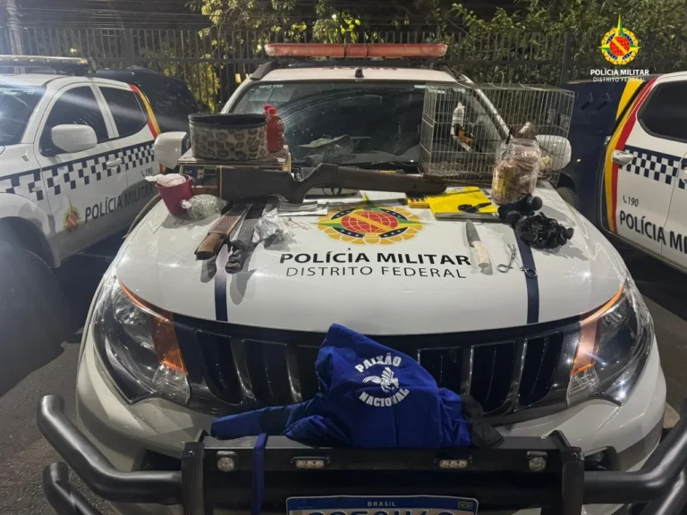 10 Homens São Detidos Pela PMDF em Rinha de Galo em Planaltina