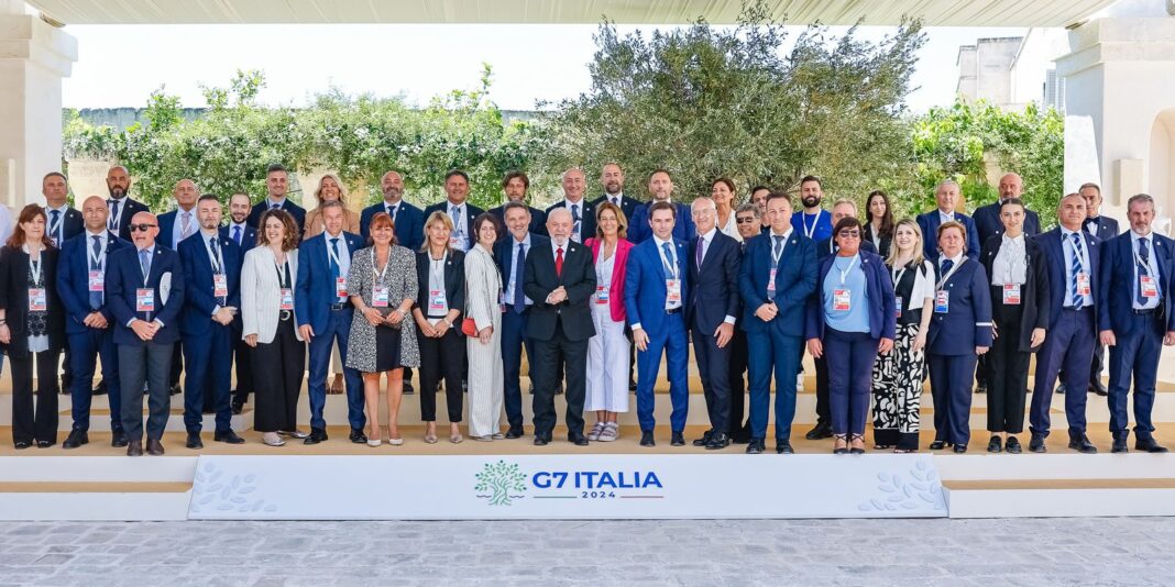 Lula pede maior comprometimento dos países ricos para a redução das desigualdades no G7