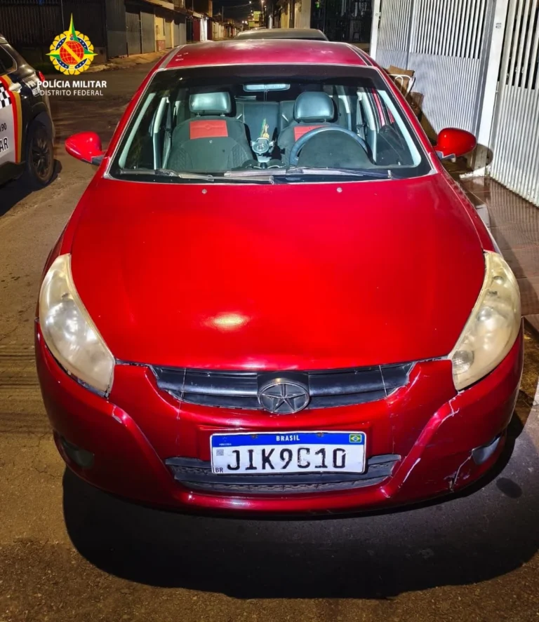 Ações do 8º Batalhão Resultam na Recuperação Recorde de Três Veículos Roubados Ou Furtados em Ceilândia