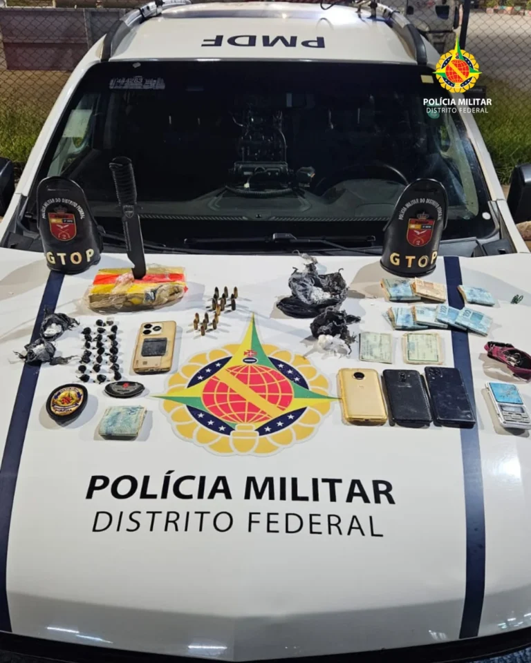 PMDF Prende Homem por Tráfico de Drogas e Apreende Grande Quantidade de Cocaína em Taguatinga