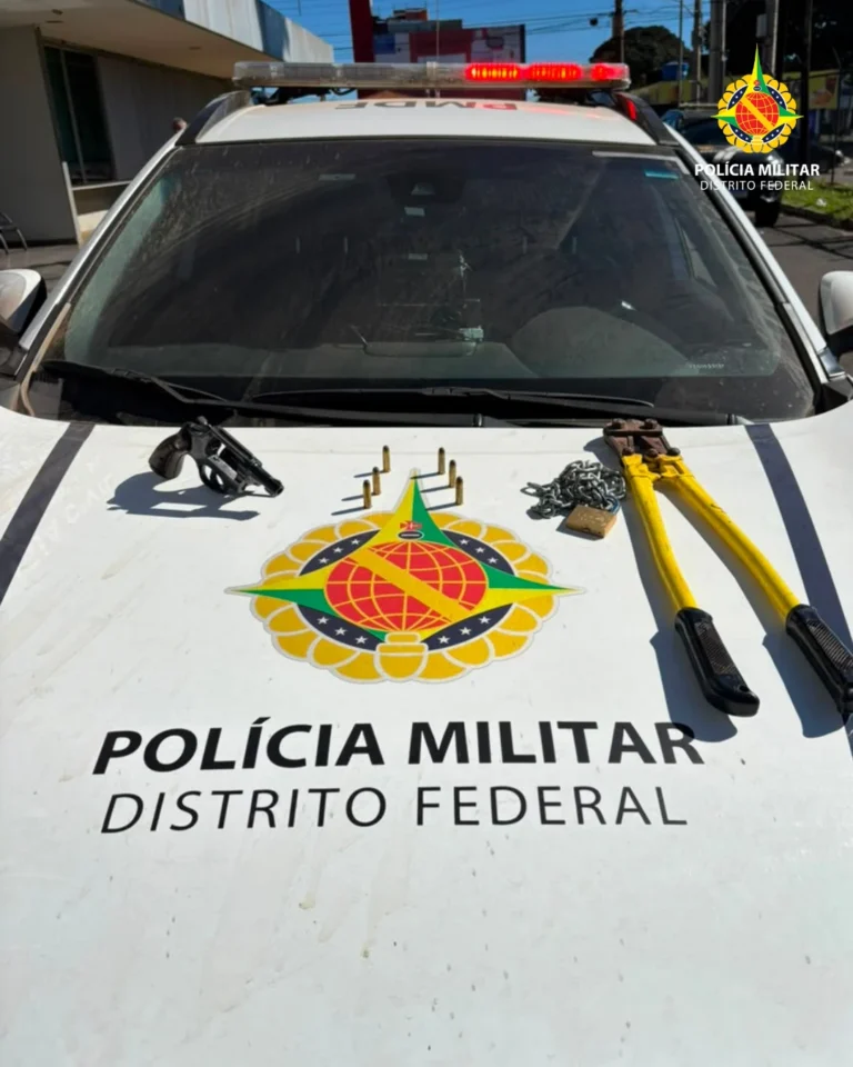 PMDF Prende Homem Após Ameaça com Arma de Fogo em Chácara no pôr do Sol
