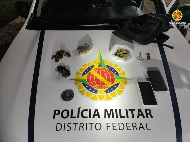 PMDF Intercepta Transporte de Drogas Durante Bloqueio de Trânsito na Asa Sul