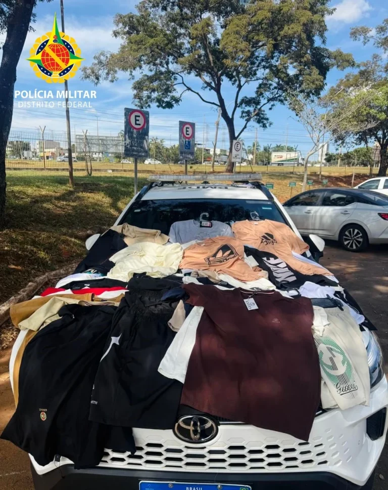 PMDF prende suspeito de roubo e recupera mercadorias em Samambaia