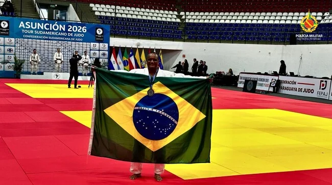 Policial Militar da Reserva da PMDF é Vice-campeão Sul-americano de Judô