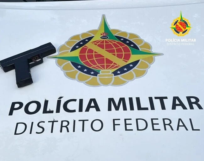 PMDF apreende dois adolescentes por porte ilegal de arma de fogo no Itapoã