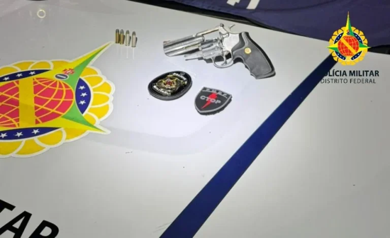 PMDF Prende Homem por Ameaça e Posse Irregular de Arma de Fogo em São Sebastião