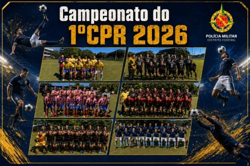PMDF Fortalece Integração e Espírito de Equipe com Campeonato do 1º Cpr 2026