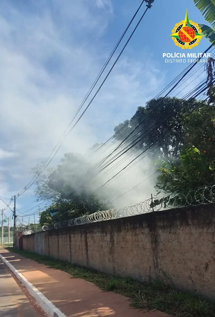 PMDF Autua Autor por Queimada Irregular Durante Patrulhamento em Vicente Pires