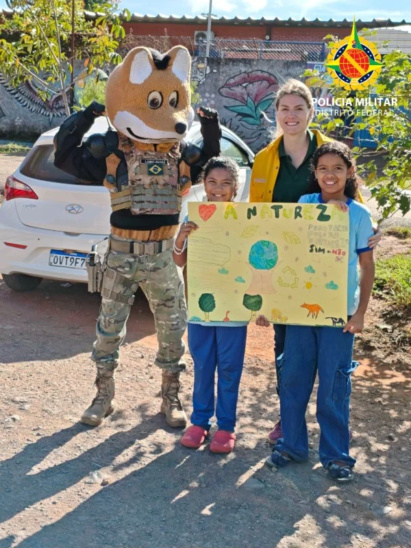 PMDF Realiza Blitz Ambiental e Fortalece Educação para Preservação do Cerrado com Alunos do Lago Oeste