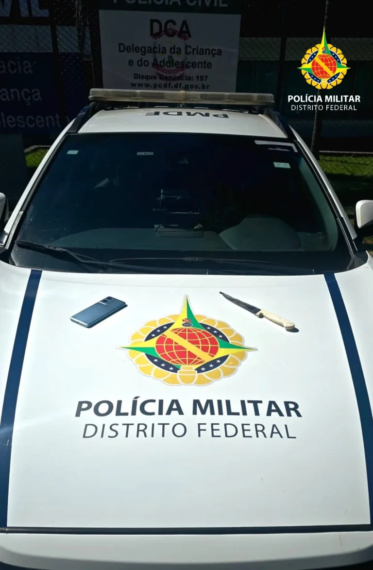 PMDF Apreende Dois Adolescentes por Ato Infracional Análogo à Receptação em Santa Maria