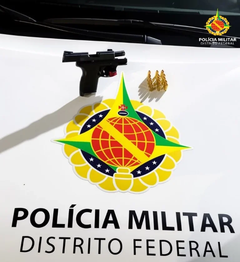 PMDF Prende Homem por Porte Ilegal de Arma de Fogo no Polo Jk