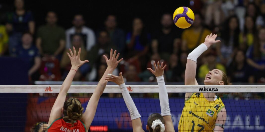 Brasil, invicto, enfrenta campeãs olímpicas na Liga das Nações de Vôlei