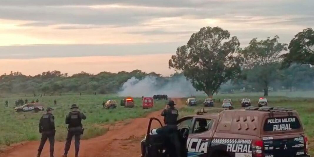 Polícia enfrenta indígenas em tentativa de retomada de território no Mato Grosso do Sul