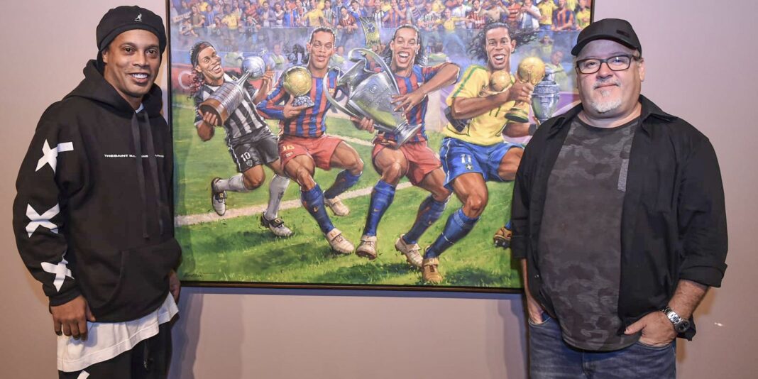 Casa das Rosas, em São Paulo, sedia exposição dedicada a Ronaldinho Gaúcho