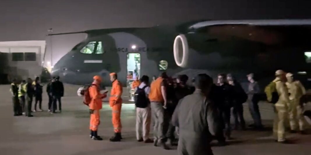 Brasil envia terceiro avião com assistência humanitária à Venezuela