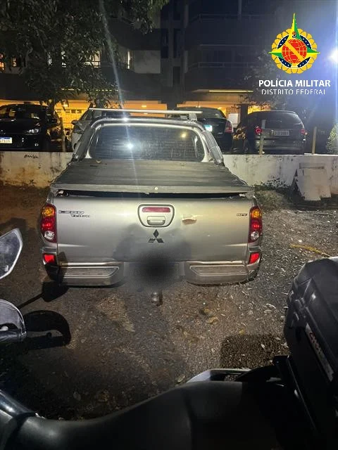 PMDF Localiza Caminhonete Furtada Poucas Horas Após o Crime na Asa Norte