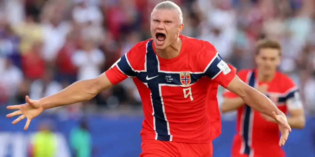 Noruega vence Iraque por 4 a 0 em retorno à Copa; Haaland anota dois gols