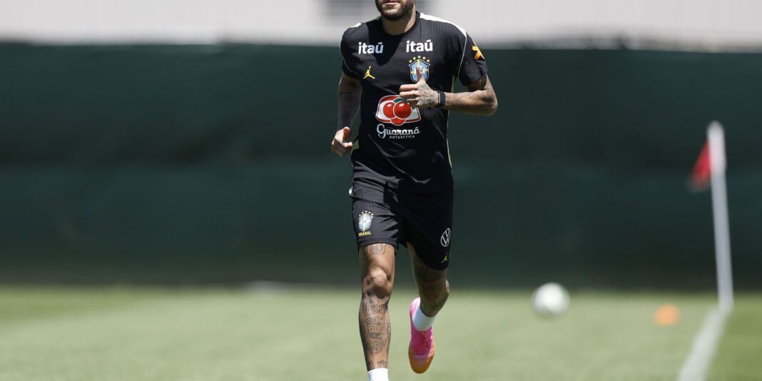 Neymar não participa do jogo contra o Haiti para otimizar recuperação
