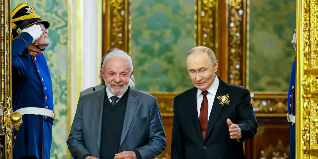 Lula discute comércio e geopolítica em conversa com Putin