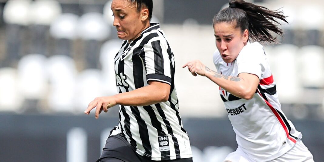 São Paulo vence com goleada, empata com líder e complica situação do Botafogo no Brasileiro Feminino