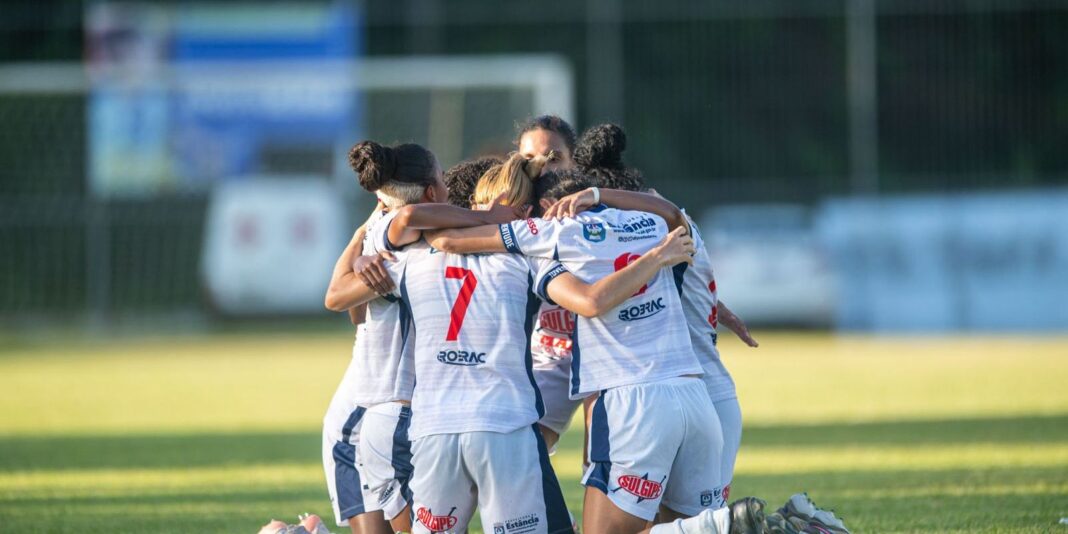 Juventude-SE lidera partida contra a Portuguesa-AP no Brasileirão Feminino A3